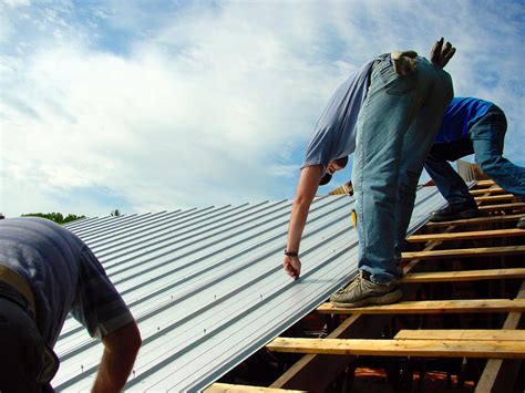 metal roof attached to side of house|installing a metal roof yourself.